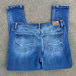 Buckle BKE Gabby Curvy Fit High Rise Ankle Skinny Blue Jeans
ABK1775 Size 30